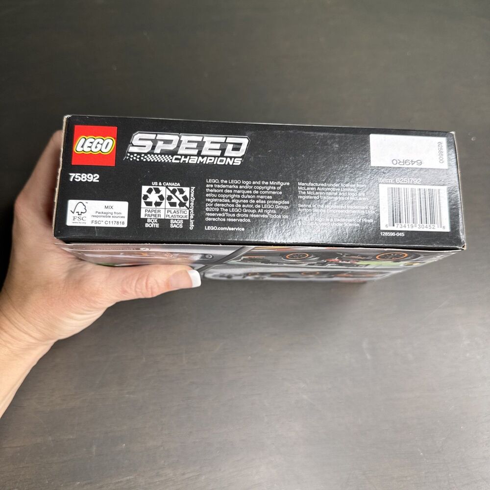 LEGO SPEED CHAMPIONS 75892 McLaren Senna New Sealed Box - Picture 5 of 6